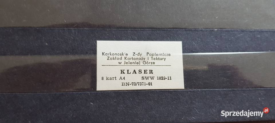 Klaser na znaczki A4 16 stron 3 sztuki Filatelistyka Zielona Góra