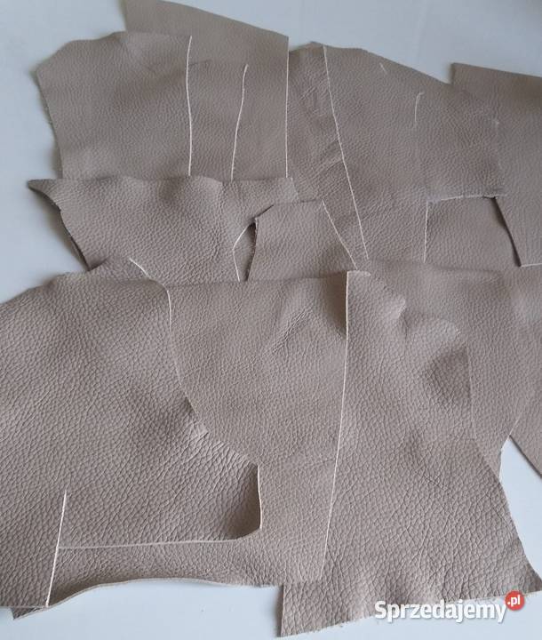 Skóra 369 g Licowa Włoska średnie i małe kawałki Rękodzieło Gdańsk