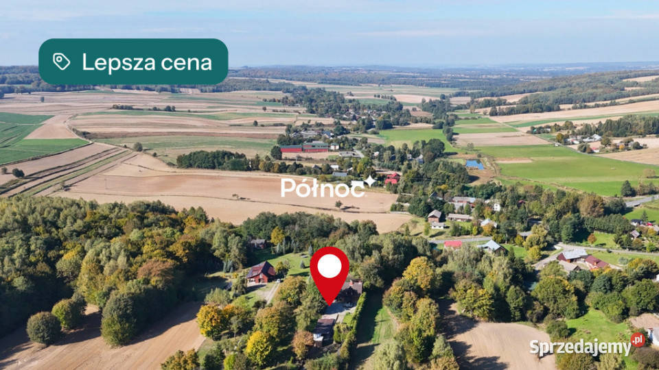 Siedlisko z dużą działką 20 min Zamościa Drewniki