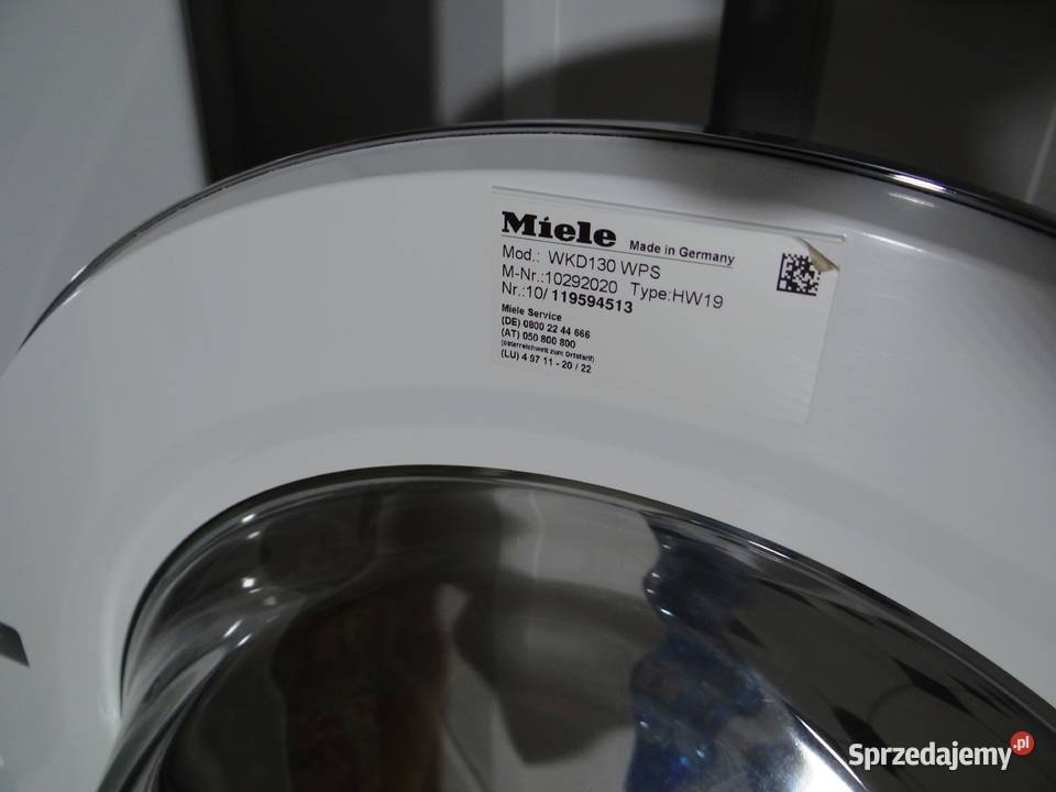 Komplet Miele Pralka Miele W1 EditionSuszarka Piła