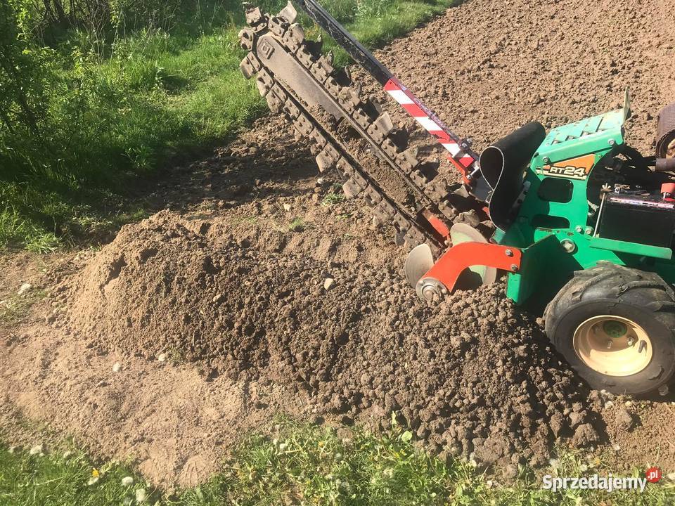 koparka lancuchowa Ditch Witch Silnik HONDA Tarnów