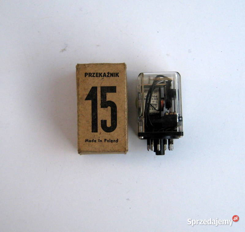 Przekaźnik r 15 Firmy Lumel PRL małopolskie Kraków