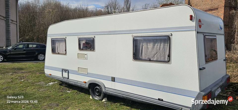 Przyczepa kempingowa Burstner 5 osób wielkopolskie Rawicz