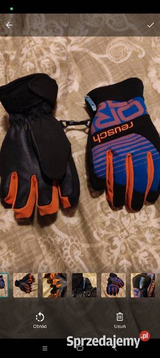 Rękawiczki narciarskie na sanki zimowe Otwock