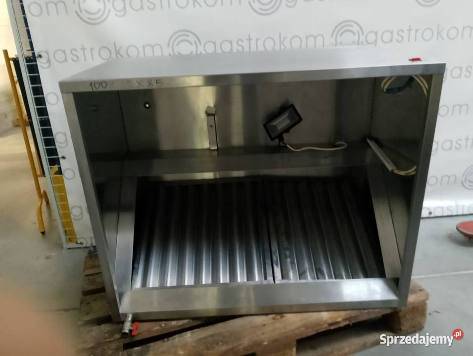 Okap gastronomiczny 100x82 przyścienny dolnośląskie Wrocław