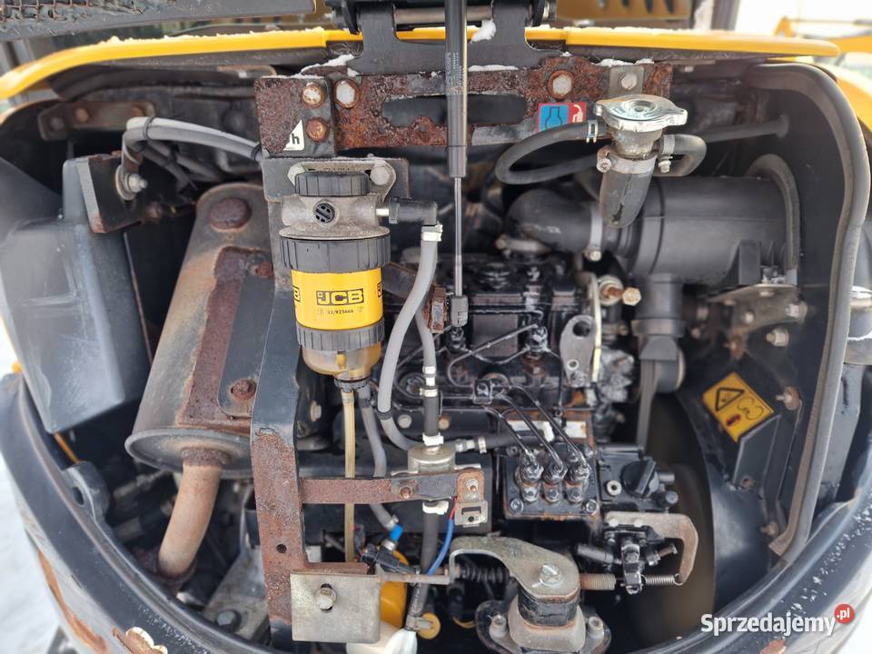 Minikoparka JCB 8026 CTS 2019r przebieg 2400mtg lubelskie Ryżki sprzedam
