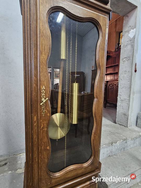 Ładny stylowy zegar stojący z Francji Nowy Sącz