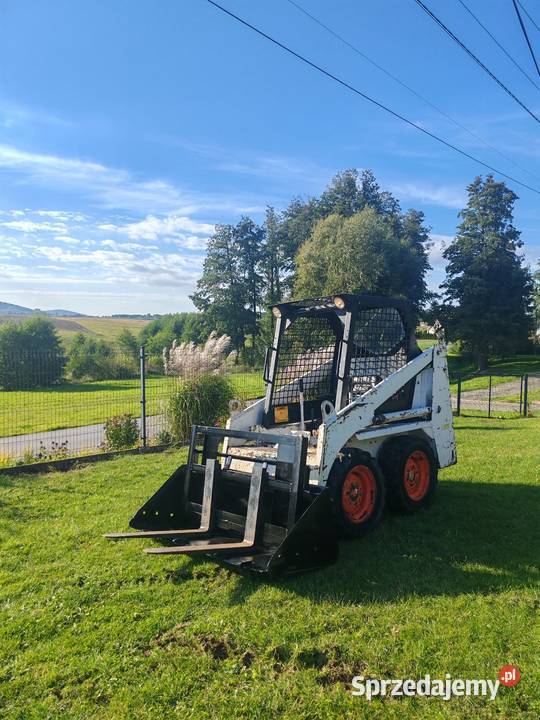 Miniładowarka Bobcat 533 łyżkawidły do palet świętokrzyskie Grabków sprzedam