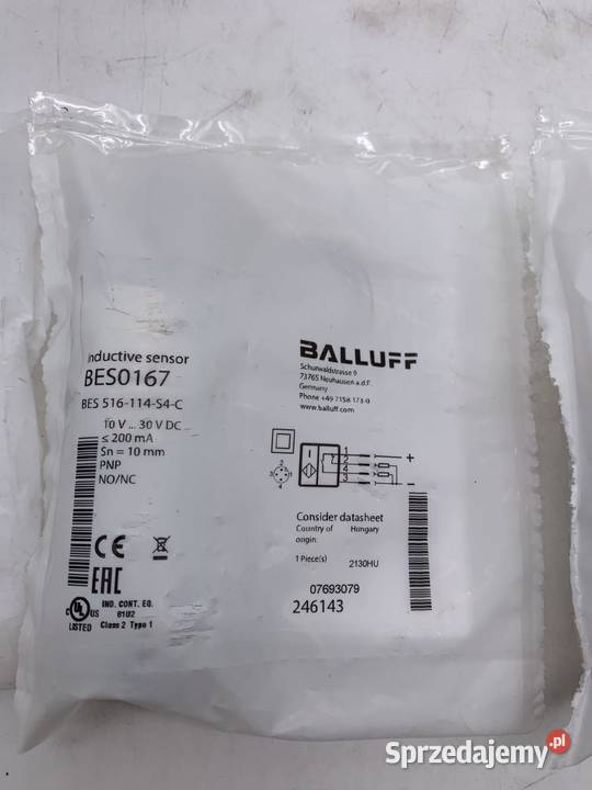 Balluff BES0167 BES 516114S4C Inductive sensor Warszawa