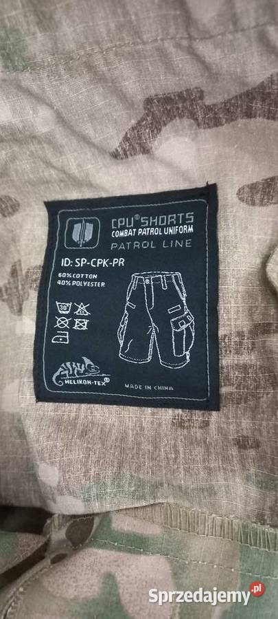 Krótki spodenki moro HelikonTex Oryginal bojówki Elbląg