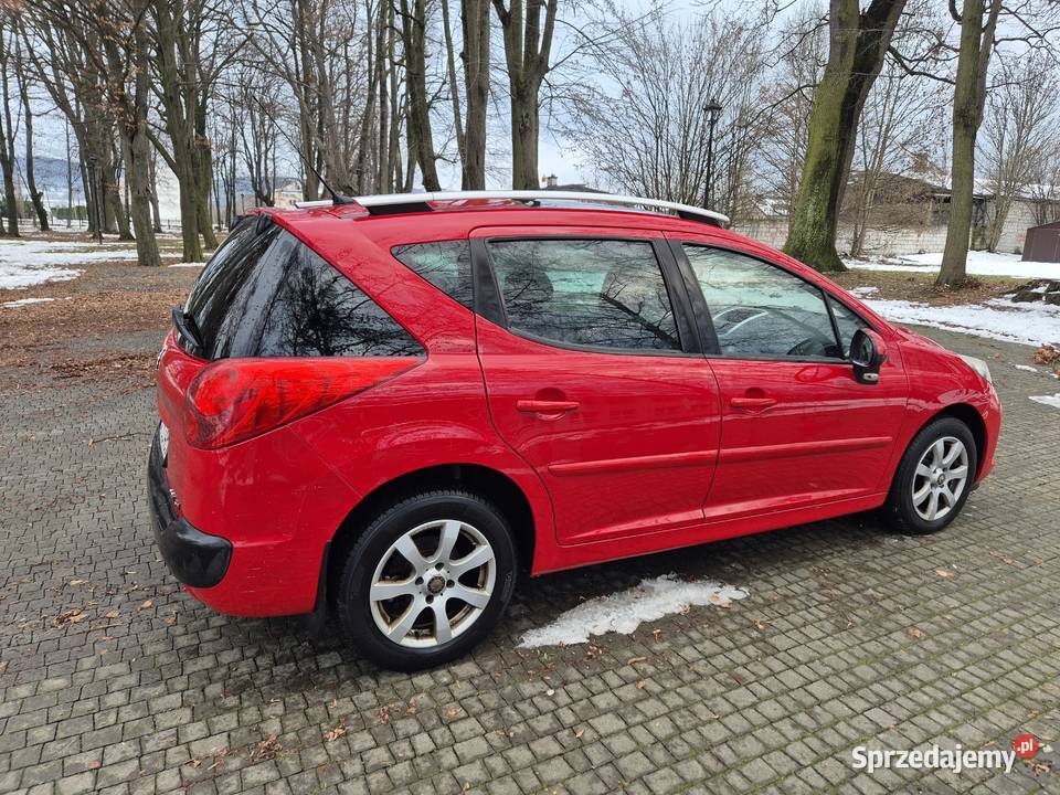 PEUGEOT 207 SW 14 Benzyna 2010 przyciemniane szyby