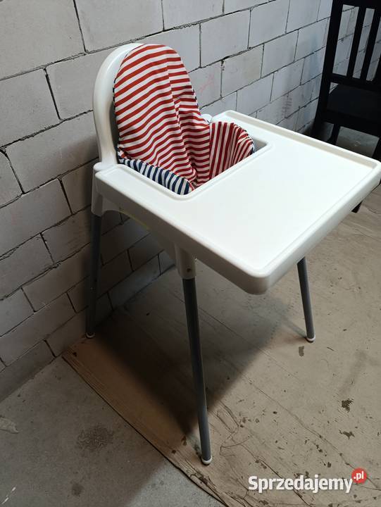 Krzesło do karmienia dzieci niemowląt białe Krzesełka do karmienia Suwałki