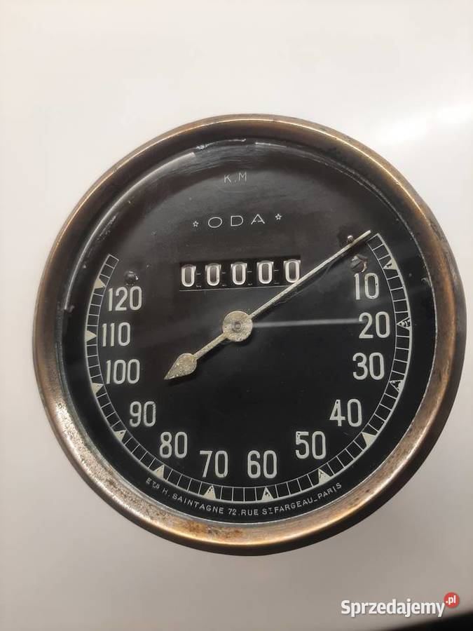 Licznik zabytkowy ODA francuski Peugeot 201 301
