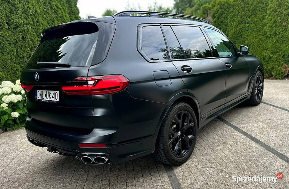 BMW X7 BMW X7 XB7 Alpina 44 biturbo 621 Bogata elektrochrom. lusterko wst. Wrocław sprzedam