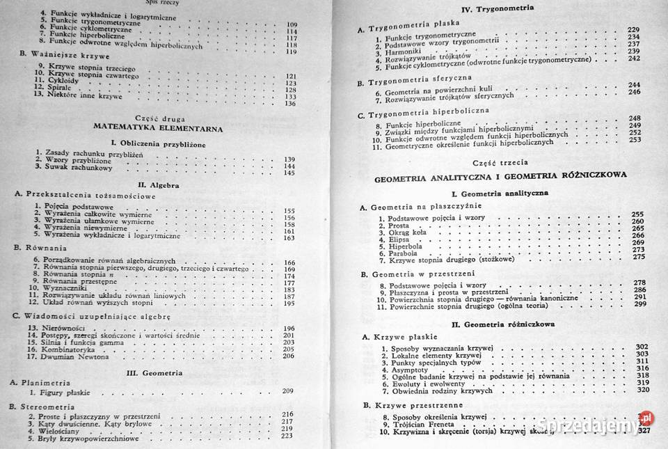 Matematyka Poradnik encyklopedyczny I N Chełm