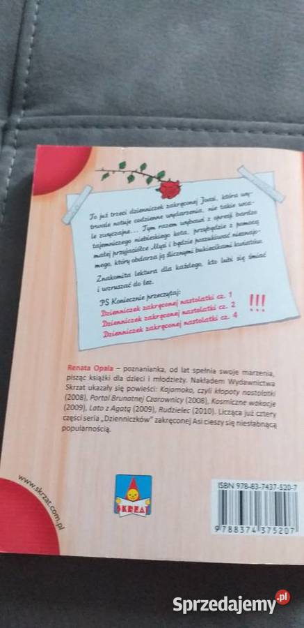 Dzienniczek zakręconej nastolatki cz3 Legionowo sprzedam