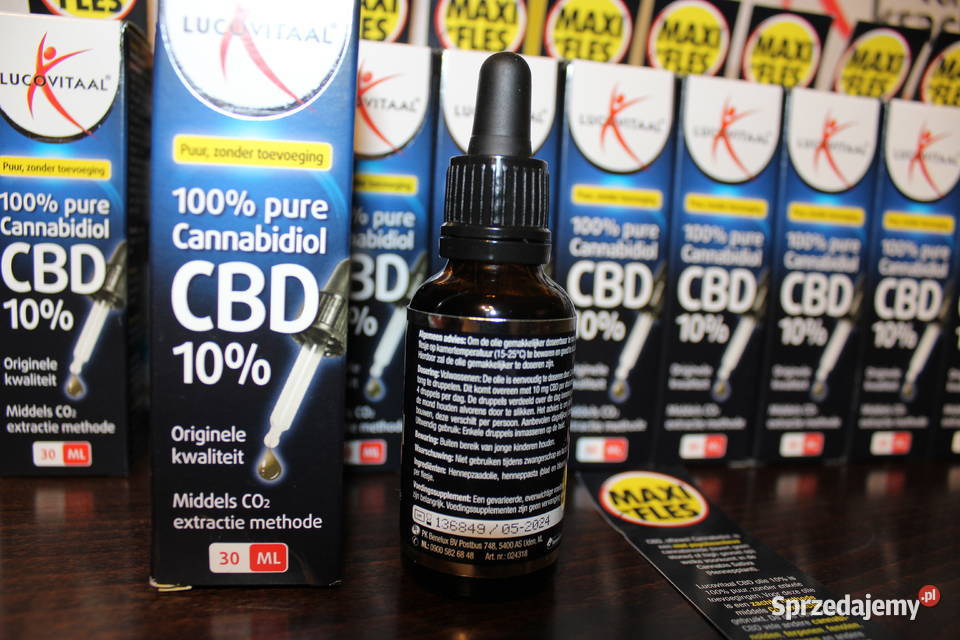 Olej konopny CBD 10 krople 30 ml Lucovitaal sprzedam