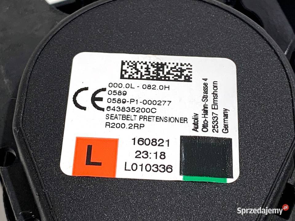 PAS BEZPIECZEŃSTWA LEWY TYŁ BMW F44 7488773