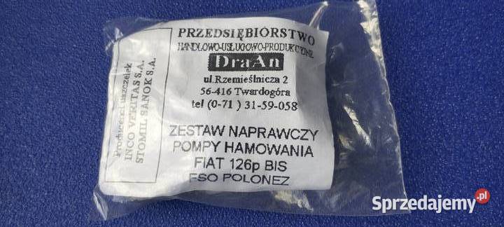 Zestaw naprawczy pompy hamulcowej FSO Polonez Lublin