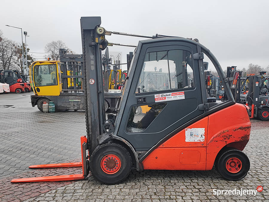 Wózek widłowy Linde H30D 3 t duplex 36 m diesel Kęty