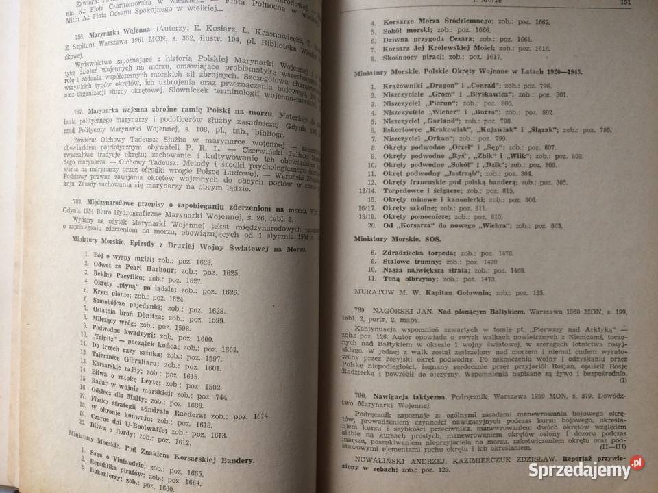 3582 Morze i Pomorze Książki Czasopisma Filmy sprzedam