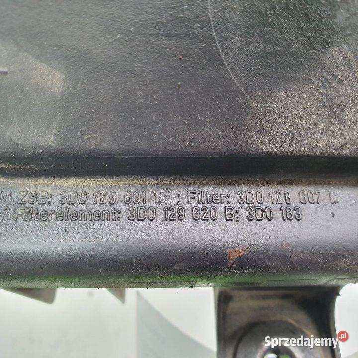 OBUDOWA FILTRA VOLKSWAGEN PHAETON 3D0129620B Lipno