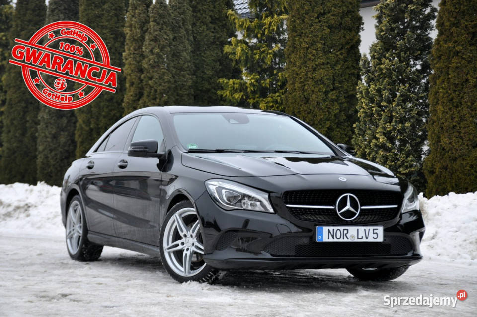 Mercedes CLA 200 16i156AMG LineFull elektrochrom. lusterka boczne Ostrów Mazowiecka