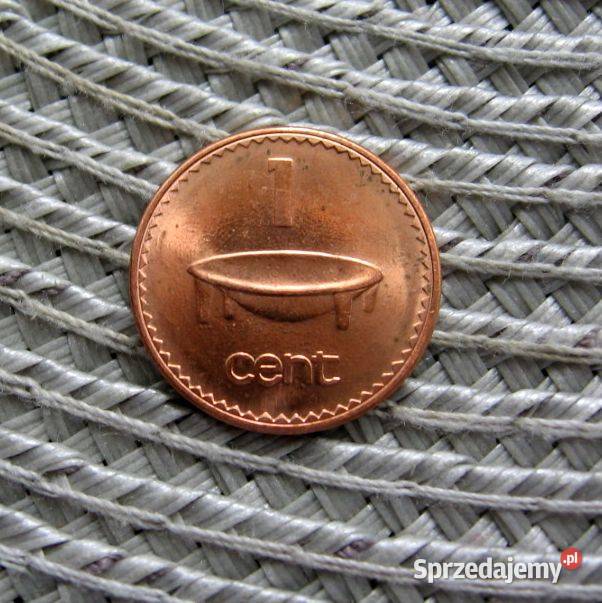 Fidżi 1 Cent 1992r Ładna wielkopolskie sprzedam