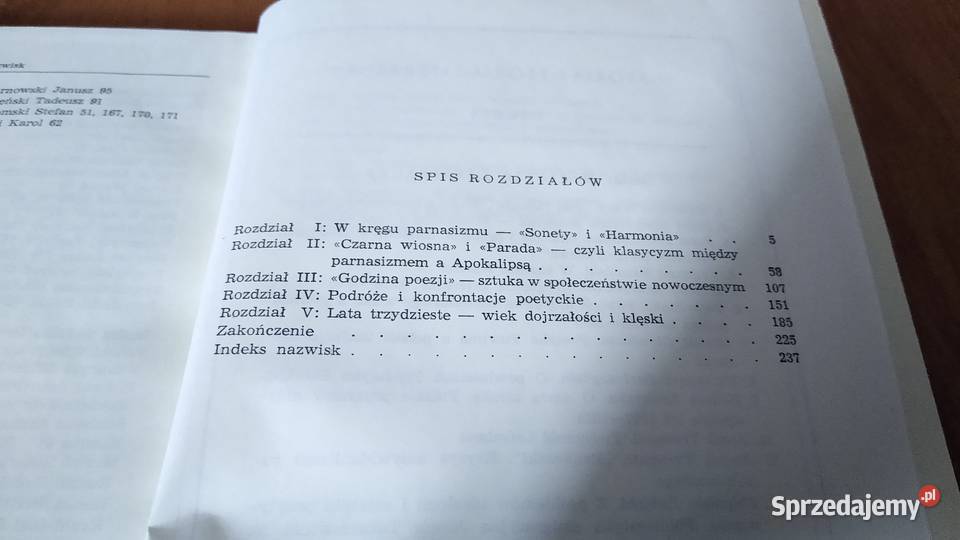 Liryki Słonimskiego 19181935 Alina Kowalczykowa pomorskie Gdańsk
