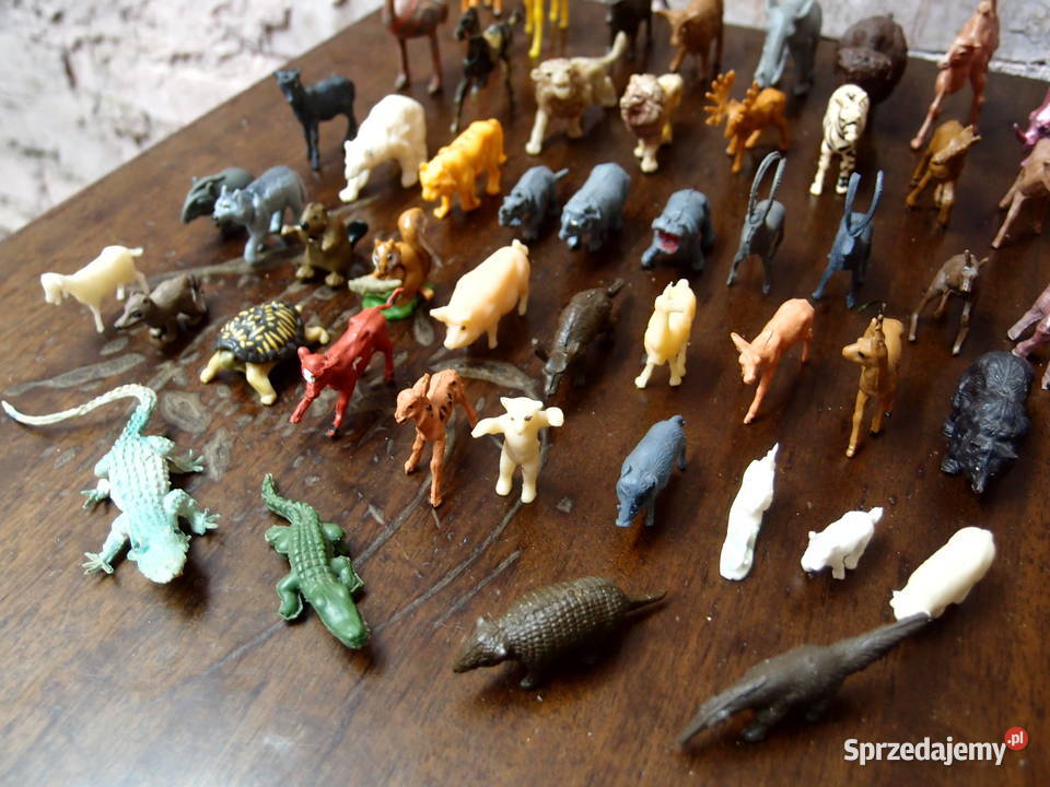 Figurki zwierzęta ZOO Safari łódzkie Łódź