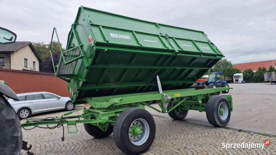 Przyczepa transportowa Krone KRONE DK225 16 nieuszkodzony Głogówek