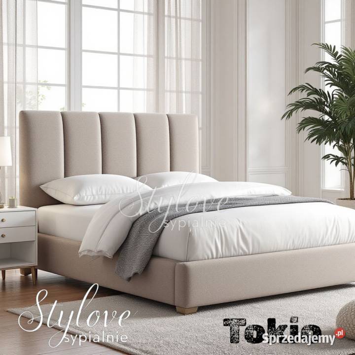 Łóżko tapicerowane Tokio z pojemnikiem na Ostrów Wielkopolski