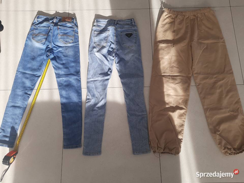 Spodnie damskie x3 buty x2 paski x 5 Całość 100 Opole