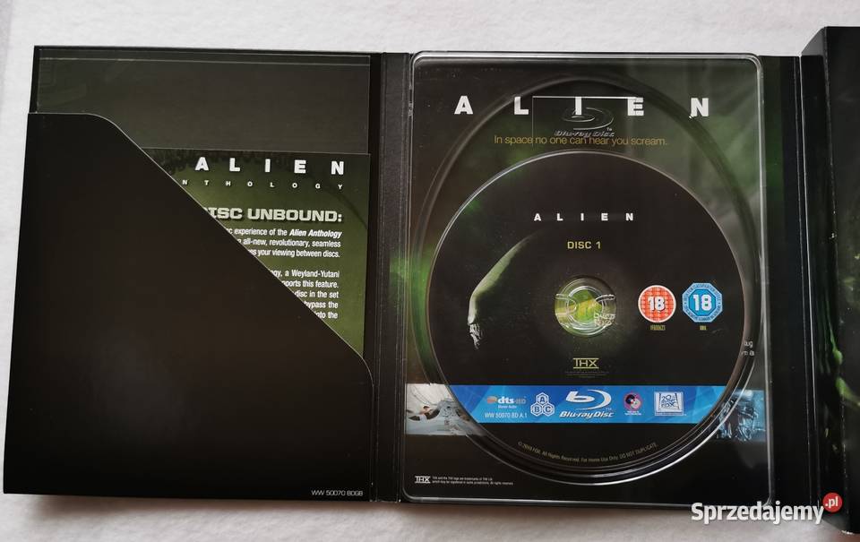 Alien Anthology Box Set Obcy Antologia 6x Bluray Wytrzyszczki