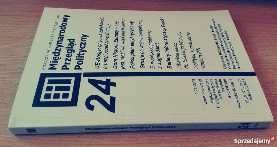 Międzynarodowy Przegląd Polityczny 24 analizy Gdańsk