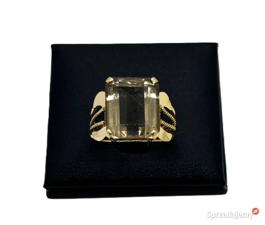 Złoty Pierścionek pr 585 536g R16 złoto warmińsko-mazurskie Elbląg