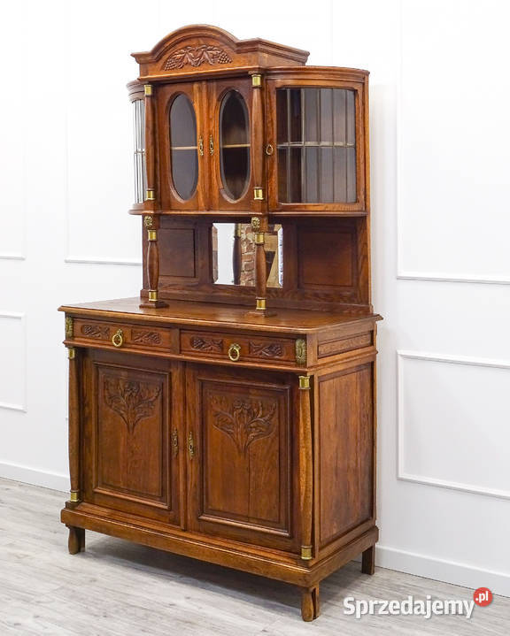 Antyk francuski KREDENS styl ROCAILLE 223 wielkopolskie
