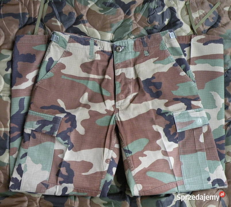 Spodnie bdu woodland ripstop small short dolnośląskie Wrocław