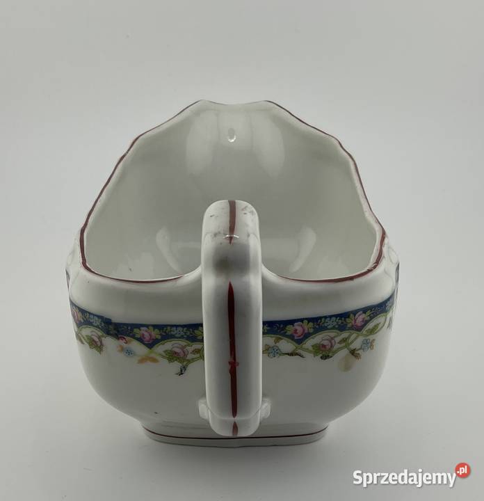 Antyk 100 lat Porcelanowa sosjerka OEPIAG DF Kraków