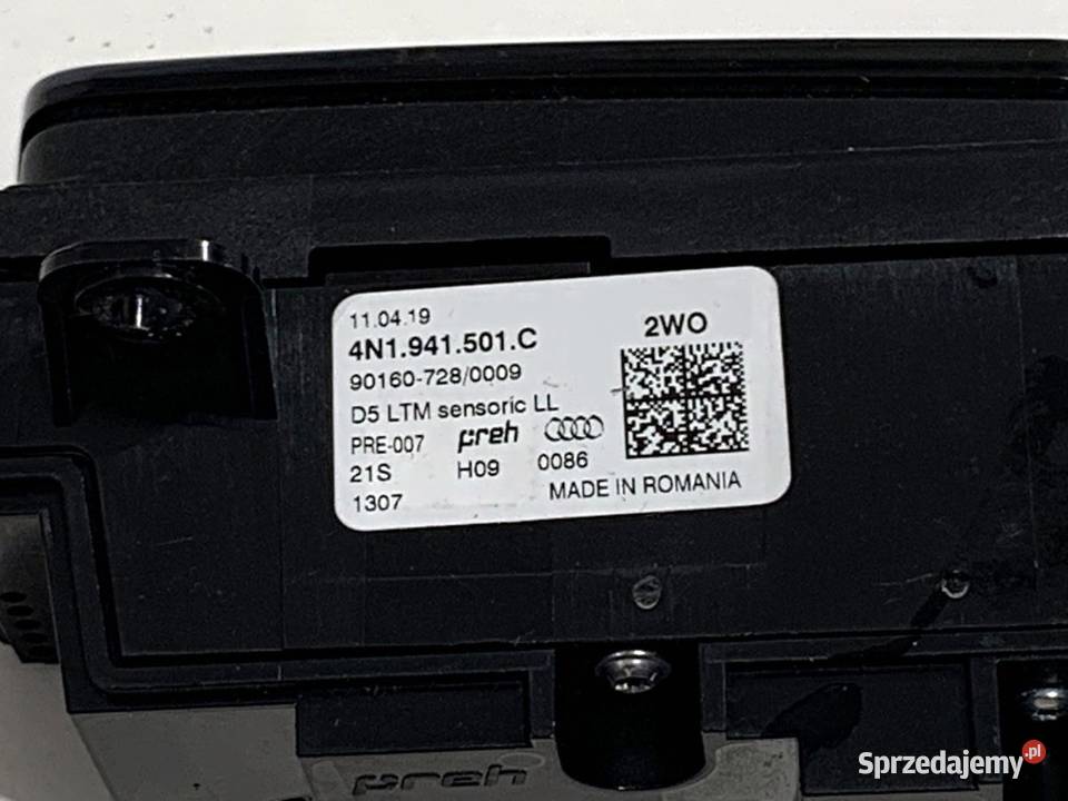 WŁĄCZNIK ŚWIATEŁ AUDI A8 D5 4N1941501C PRZYCISK