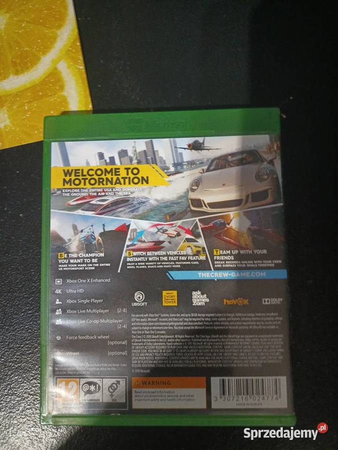 sprzedam Xboxa one z grą crew 2 Słonecznik