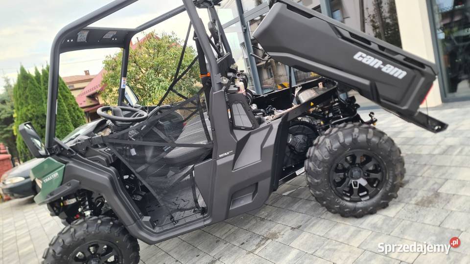 Utv CanAm Traxter XU T HD9 Tundra Green 2023 bagażnik Bombardier Nowy Sącz
