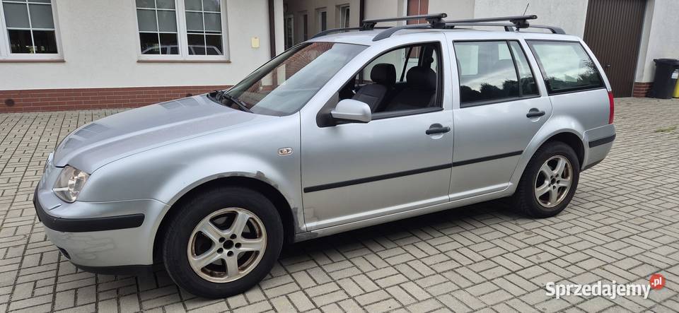 VW GOLF IV BORA KOMBI 1900 TDIHAKSPRAWNA KLIMA srebrny Motoryzacja Głogów