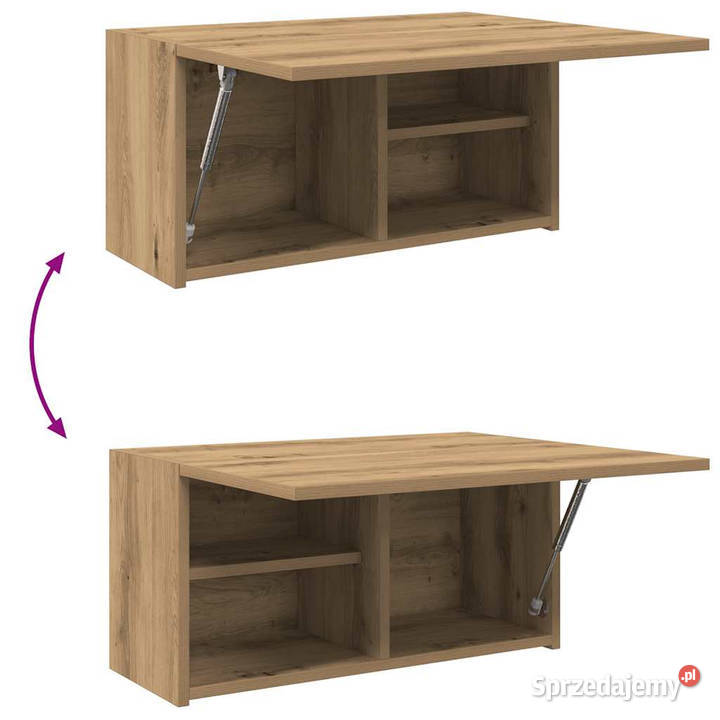 Wisząca szafka łazienkowa dąb artisan 60x25x30 Warszawa
