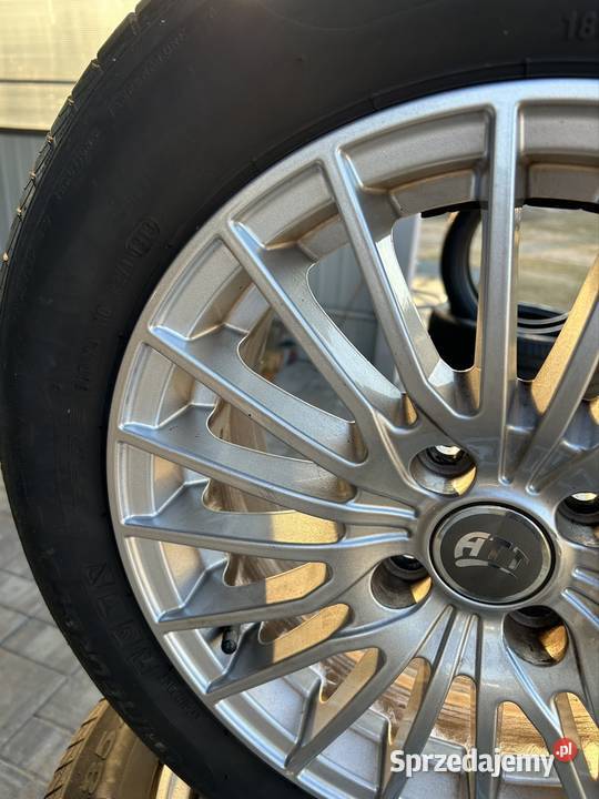 Sprzedam opony letnie z alufelgami 18565 R15 88T Opony i felgi Nowy Duninów sprzedam