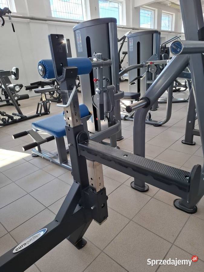 Ławka płaska pod sztangę Eurosportfitness Sport i Wypoczynek Wałcz