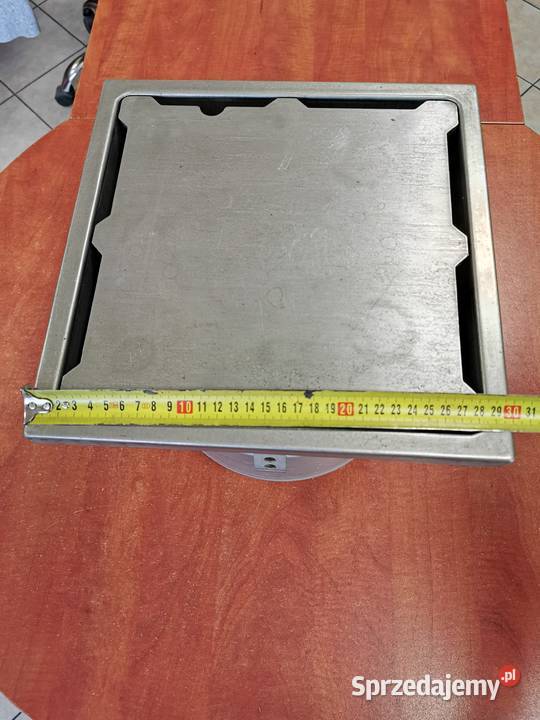 Kratka ściekowa ze stali nierdzewnej 300x300 śląskie Pszczyna