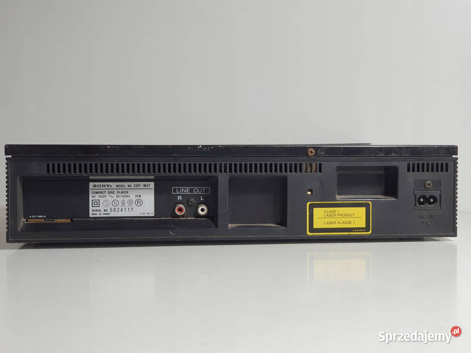 Sony MINI MIDI CD player CDP M 27 XX7