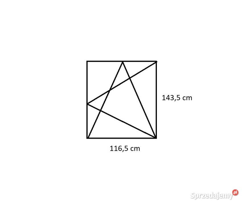 Okno PCV 1165 x 1435 podlaskie