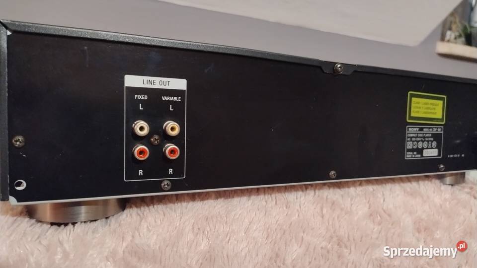 Odtwarzacz CD Sony cdp 591 Trzebuska